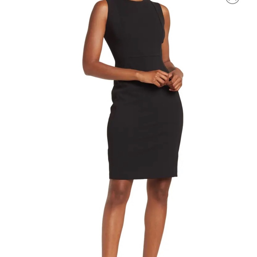 Calvin Klein Classy knee length sheath dress. Great lines!